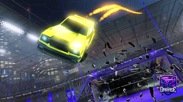 A Rocket League car design from Tayfi