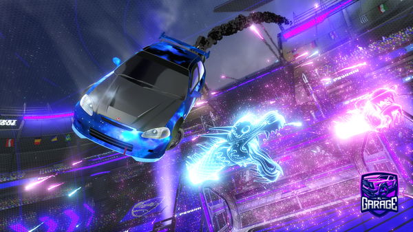 A Rocket League car design from Mhammed343