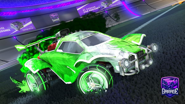 A Rocket League car design from HOTDOG_OCTANE