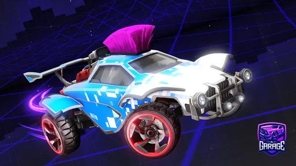 A Rocket League car design from ninjalan