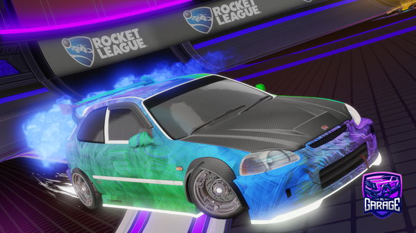 A Rocket League car design from Cool4life