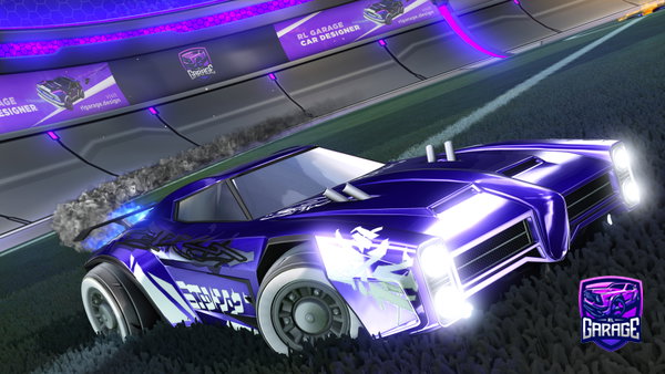 A Rocket League car design from K4m3l3on21