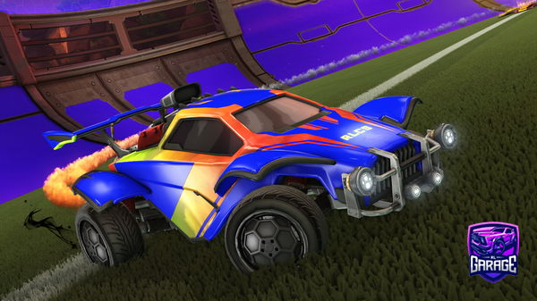 A Rocket League car design from Niagyr1