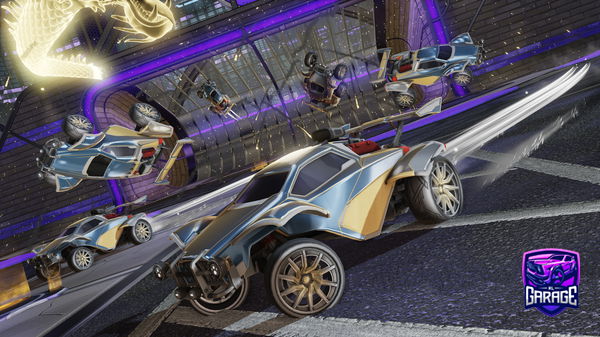 A Rocket League car design from V3V0LUTI0N