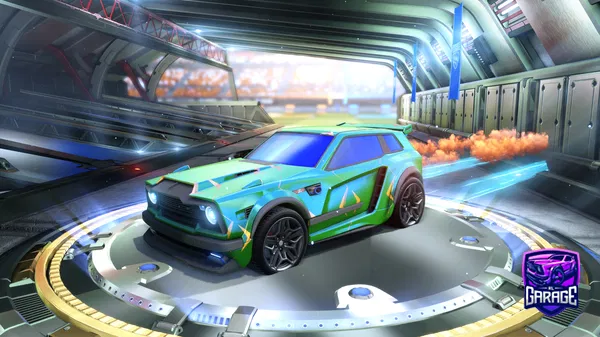 A Rocket League car design from chrisckateer