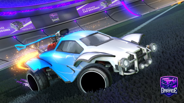 A Rocket League car design from tiktokmrtav