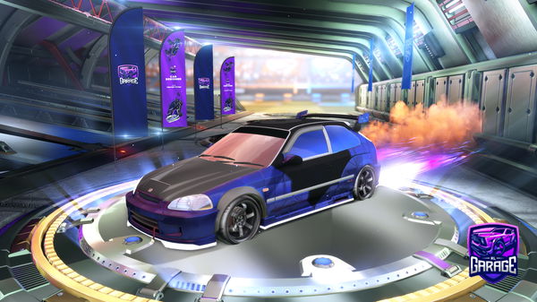 A Rocket League car design from Agvs_thekidd