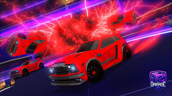 A Rocket League car design from GameManiaHD