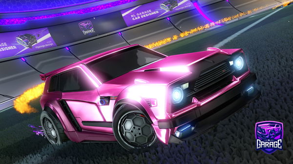 A Rocket League car design from Synoxia_