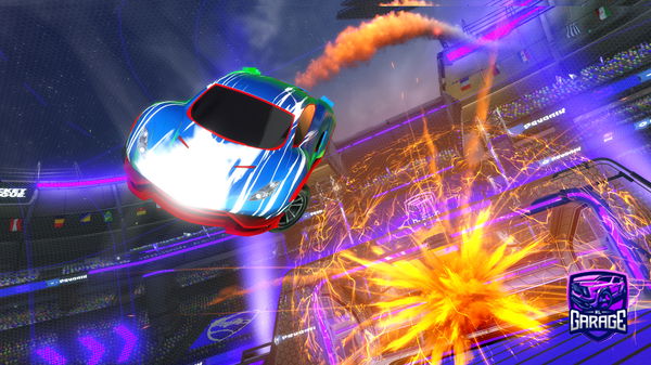 A Rocket League car design from FrenchFryGuy31