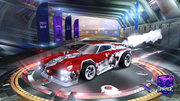 A Rocket League car design from LightningFastWMH