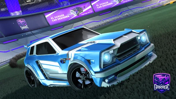 A Rocket League car design from GetZ0mbified