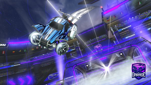 A Rocket League car design from nebthepro239