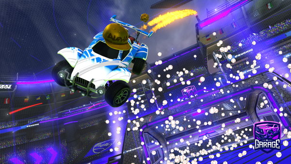 A Rocket League car design from RedHead999