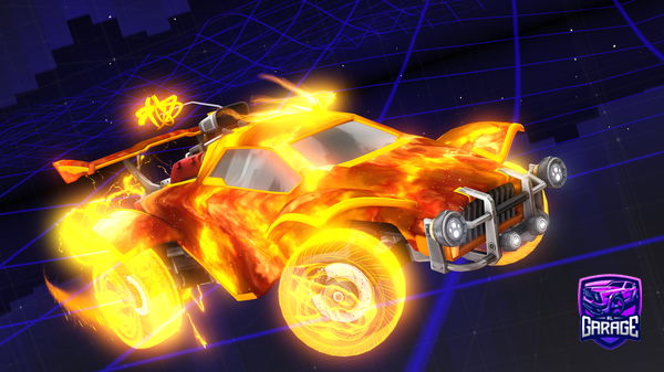 A Rocket League car design from GreenNinjaloyed