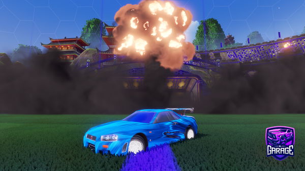 A Rocket League car design from SelflessGaming