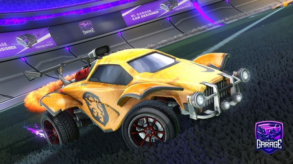 A Rocket League car design from Mightimike09