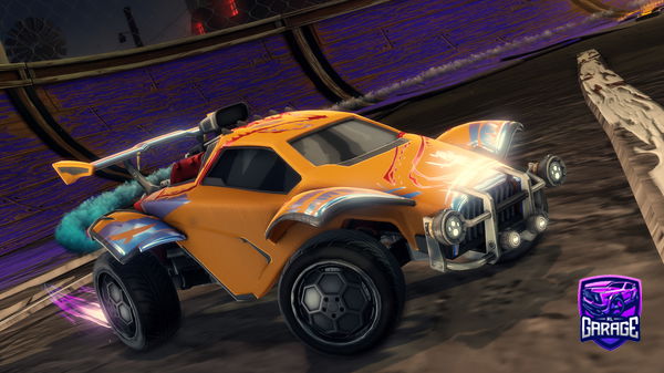 A Rocket League car design from senseiajay
