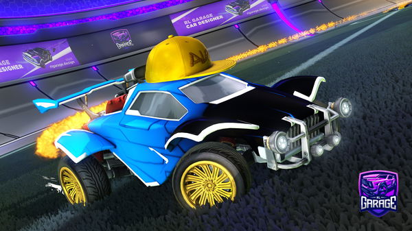 A Rocket League car design from Shyyfty