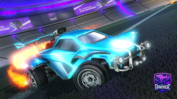 A Rocket League car design from electec1