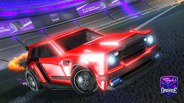 A Rocket League car design from AN76305
