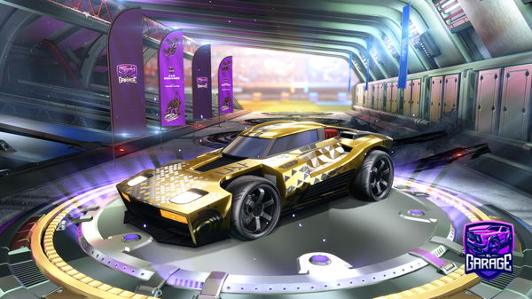 A Rocket League car design from Befszc