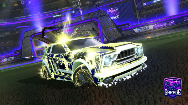 A Rocket League car design from -RL_Trading-