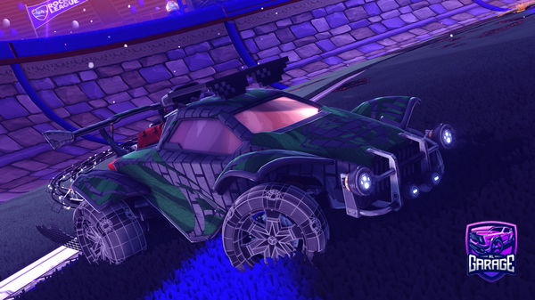 A Rocket League car design from abspielen