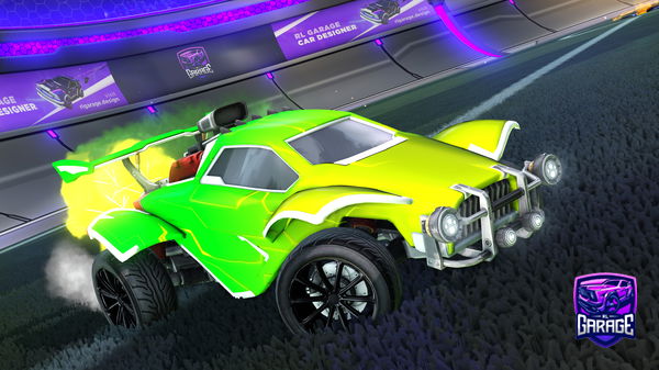 A Rocket League car design from Squidge_09