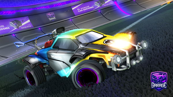 A Rocket League car design from user939472984