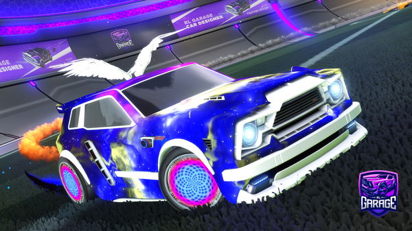 A Rocket League car design from anas135