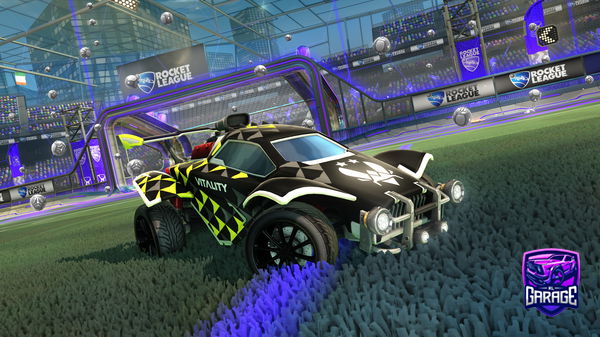 A Rocket League car design from AsphaltSportRL