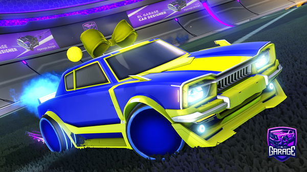 A Rocket League car design from Bzerojr