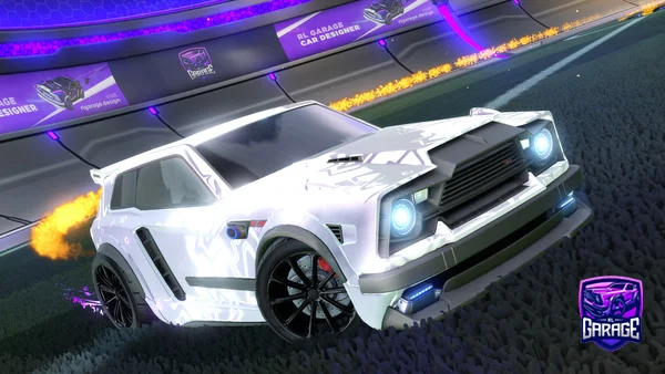 A Rocket League car design from Blackbomb643