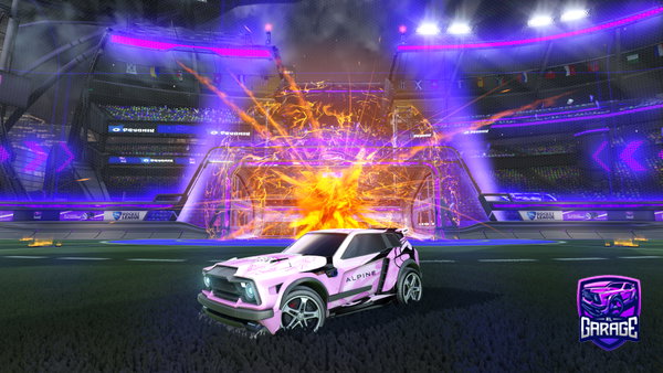 A Rocket League car design from ichliebeajkula