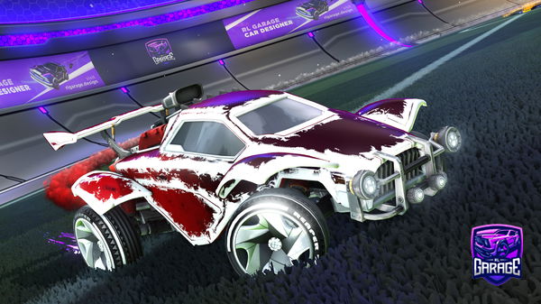 A Rocket League car design from Seppvanveen