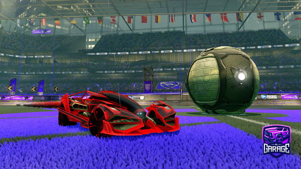 A Rocket League car design from PandaPlayzGamerPro