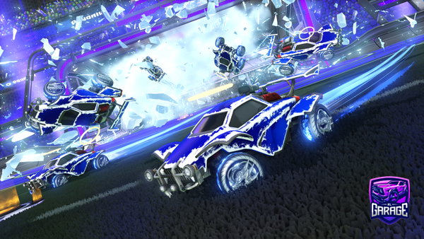 A Rocket League car design from nasray510
