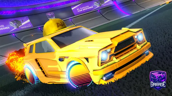 A Rocket League car design from BarsenickTop