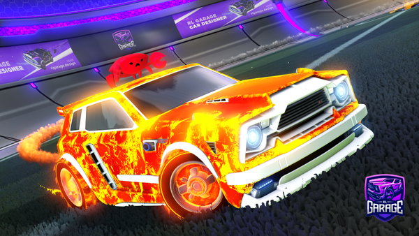 A Rocket League car design from Lubo0712