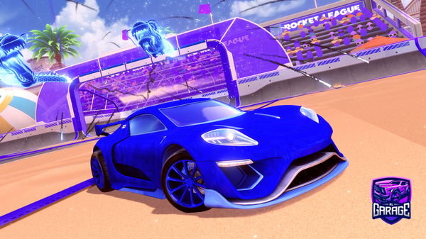A Rocket League car design from Melfrikandel2