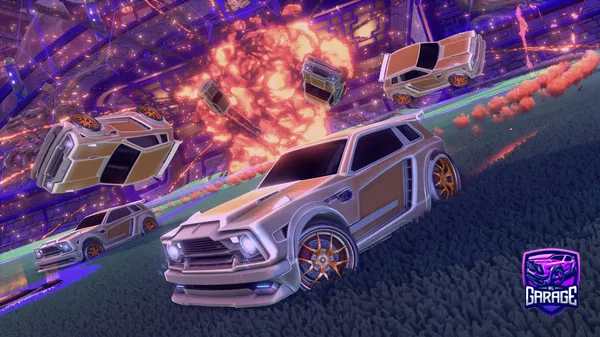 A Rocket League car design from Gralleee