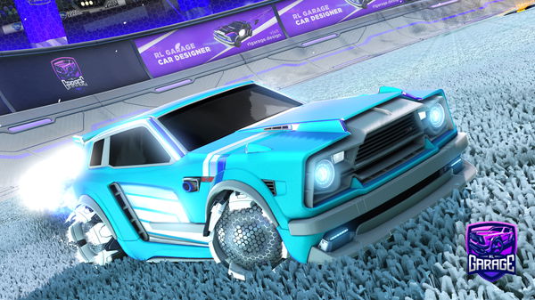 A Rocket League car design from Krosis