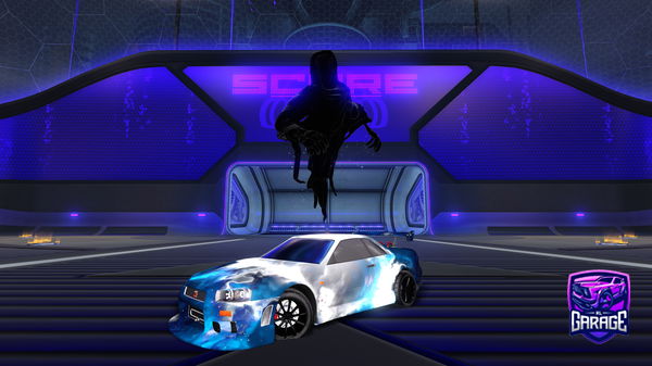 A Rocket League car design from N77_A09_
