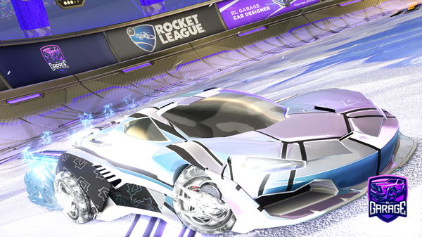 A Rocket League car design from Astra08