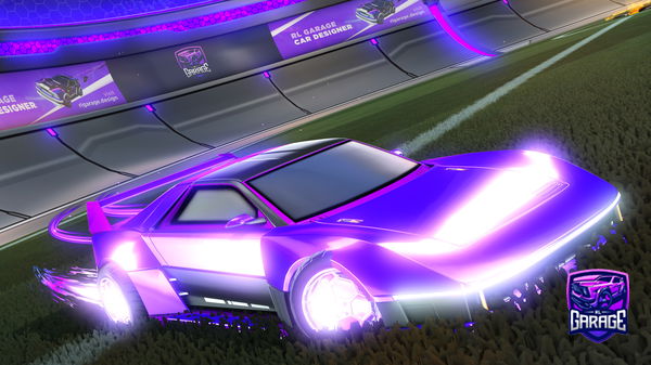 A Rocket League car design from Wingfeather