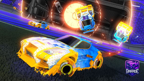 A Rocket League car design from ShadowPowerX