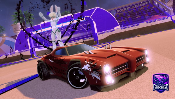 A Rocket League car design from VelaNovas