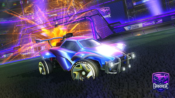 A Rocket League car design from LukkyYT