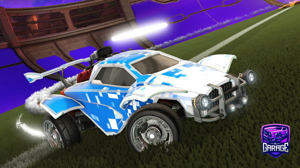 A Rocket League car design from rxj_rl